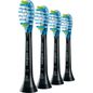 Philips Sonicare C3 Premium Plaque Control Replacement Toothbrush Heads, HX9044/95, BrushSync Technology, Black