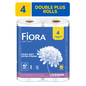 Fiora 2-Ply Extra Soft Extra Strong Lavender Double Rolls Bath Tissue