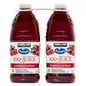 Kirkland Signature, Ocean Spray Cranberry Premium 100% Juice, 96 fl oz, 2-Count
