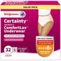 Walgreens Certainty Women's Large Maximum Absorbency Underwear