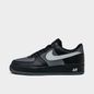 Nike Men's Air Force 1 '07 LV8 Casual Shoes, Size 9.5 - Black/Iron Grey/Light Smoke Grey