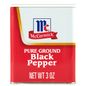 McCormick Pure Ground Black Pepper, 3.0 oz