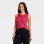 A New Day Women's Crewneck Drop Needle Pullover Sweater Tank, M - Red