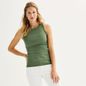 Women's Sonoma Goods For Life® High Neck Layering Tank Top, Size: XXL, Manolo Green