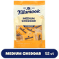 Tillamook Medium Cheddar Cheese Snack Portions, 0.75oz, 52ct