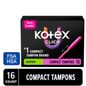 U by Kotex Click Compact Super Tampons