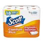 Scott Comfort Plus 1-Ply Toilet Paper Rolls - White