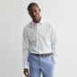Men's Apt. 9® Slim Fit Wrinkle Free Dress Shirt, Size: Small 32-33, Blue White Dotted Geo