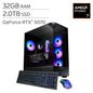 iBUYPOWER Element Gaming PC Desktop - AMD Ryzen 7 9800X3D - NVIDIA GeForce RTX 5070 12GB - Windows