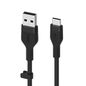 Belkin BoostCharge Flex USB-C to USB-A Charging Cable - Black