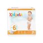 Kidgets Premium Diapers, Size 6