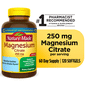 Nature Made Magnesium Citrate 250 mg Softgels