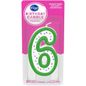 Kroger® Numeral #6 Birthday Candle