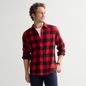 Men's Sonoma Goods For Life Flannel Button-Down Shirt, Size: XS, Buffalo Check Red