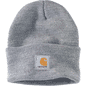Carhartt Acrylic Watch Hat - HGY-Heather Gray - One Size