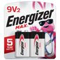 Energizer 9V Batteries, 9 Volt Alkaline Batteries