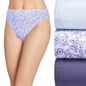 JOCKEY Women's Elance 100% Cotton French Cut Underwear - Midnight Iris, Bouquet Bloom & Frothy Blue