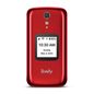 Lively Jitterbug Flip2 Cell Phone for Seniors - Red
