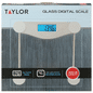 Taylor Digital Scale, Glass, 400 Lb Capacity