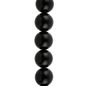 Bead Landing Jasper Round Beads - Black - 12mm