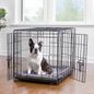 Top Paw Double Door Folding Wire Dog Crate With Divider Panel