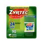 Zyrtec 24 Hour Allergy Relief Tablets Cetirizine HCl