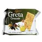 Greta Crackers, with Olive and Oregano