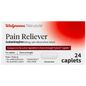 Walgreens Free & Pure Pain Reliever Acetaminophen 500 mg Caplets Extra Strength - 24.0 ea