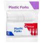 Plastic Forks - White