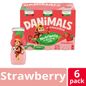 Danimals Smoothie Strawberry Low Fat Dairy Drink Smoothie Bottles