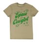 Space Cowgirl Graphic Tee, Large - Light Brown