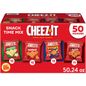 Cheez-It Variety Pack Baked Snack Crackers, Lunch Snacks, 50 Count