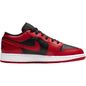Jordan Kids' Grade School Air Jordan 1 Low Basketball Shoes, Size 3.5, Medium/D Width - Gym Red/Black-White