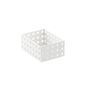 Like-it Bricks 4" Medium Short Bin - White - 5-1/2" x 4" x 2-3/8" h