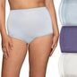 Women's Vanity Fair Lingerie® Perfectly Yours Ravissant 3-Pack Brief Panty Set 15711, Size: 10, White Asst