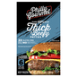 Philly Gourmet Patties, Pure 100% Beef, Thick & Beefy