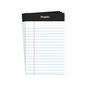 Staples 3.5" X 2.5" White Narrow Ruled Perforated Mini Legal Writing Pads
