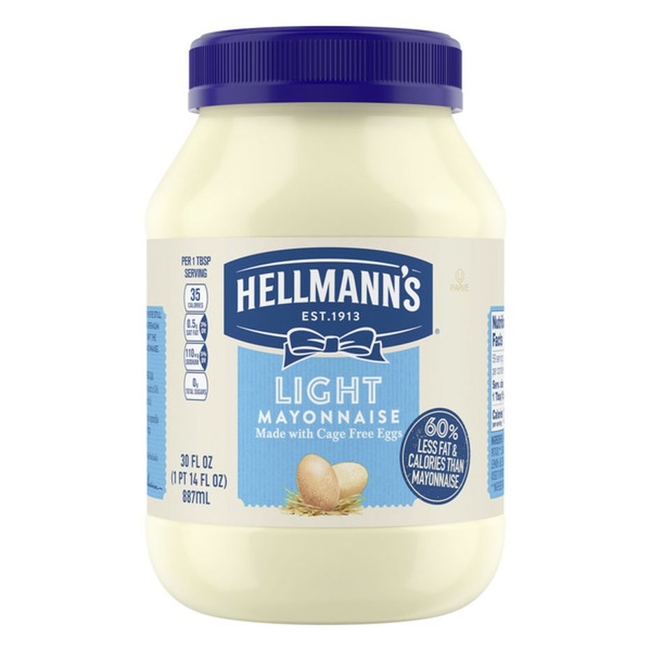 Hellmann's Light Mayonnaise Light Mayo (30 oz) Delivery or Pickup Near