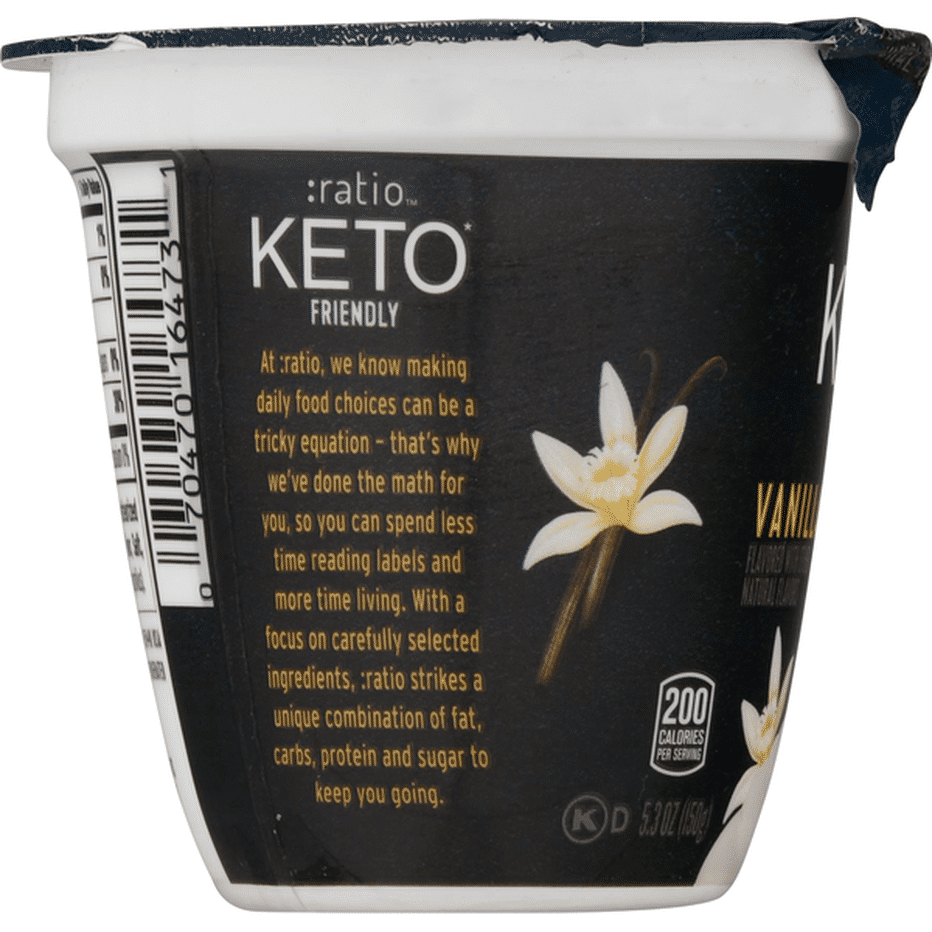 ratio Dairy Snack, Keto Friendly, Vanilla (5.3 oz) Delivery or Pickup