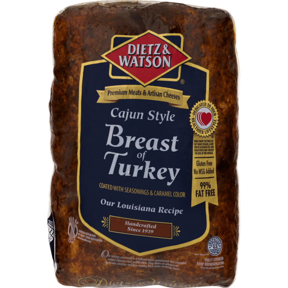 Dietz & Watson Cajun Style Turkey Breast (1 ct) Delivery or Pickup Near Me Instacart