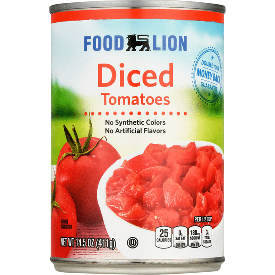 Food Lion Tomatoes, Diced (14.5 oz) Delivery or Pickup Near Me - Instacart