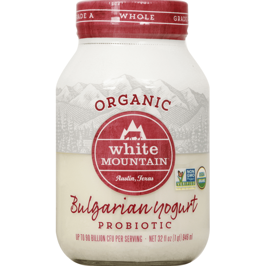 White Mountain Yogurt, Organic, Bulgarian, Probiotic (32 oz) Delivery