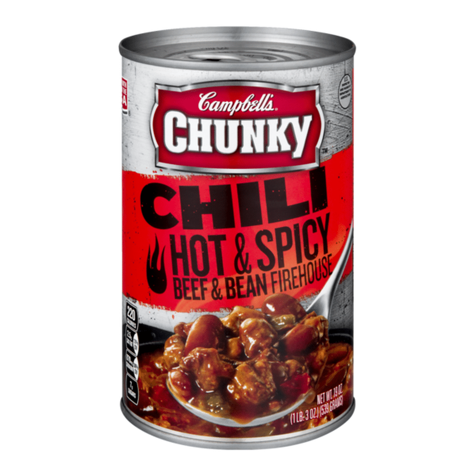 Campbell's® Chunky® Hot & Spicy Beef & Bean Firehouse Chili