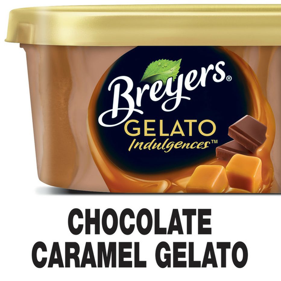 Breyers Chocolate Caramel Gelato (28.5 oz) Delivery or Pickup Near Me