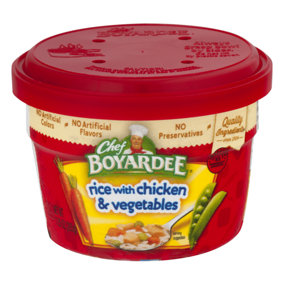 Chef Boyardee Microwaveable Rice With Chicken And Vegetables Mini Bites