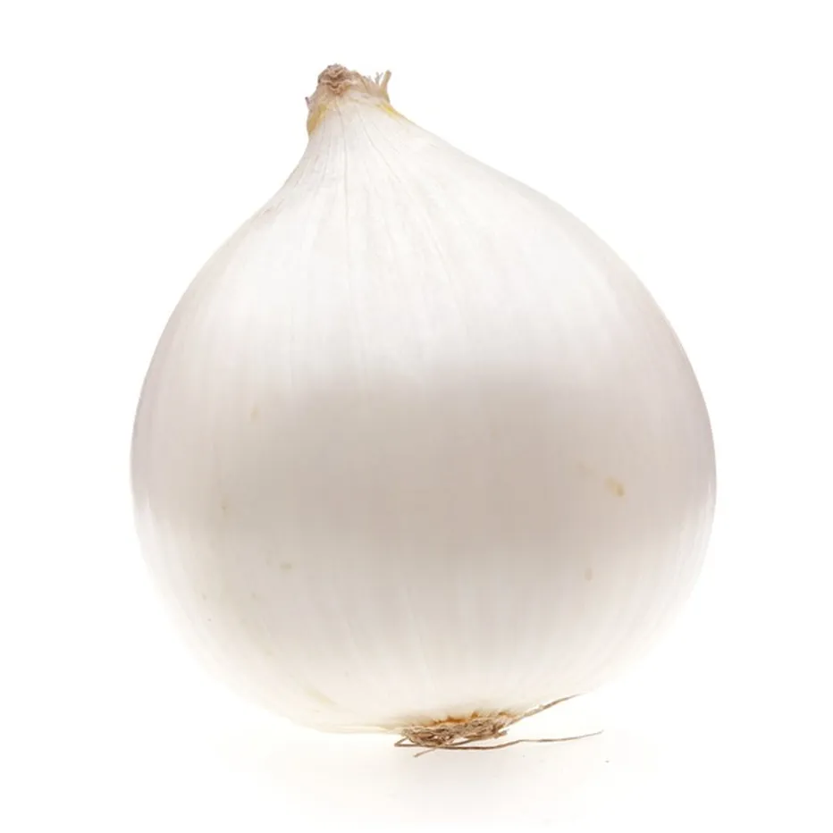 a yellow onion, medium diced